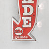 Vintage Arcade Games LED Marquee Arrow Sign (25” x 9”)